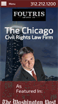 Mobile Screenshot of civilrightsattorneychicago.com